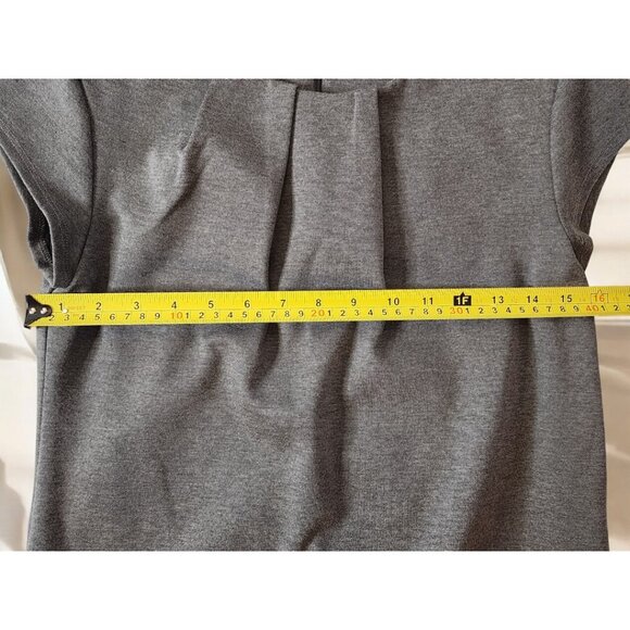 Lands’ End Gray Ponte Shift Dress – 2P - Picture 6 of 8